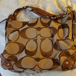 COACH Brown Shoulder Bag